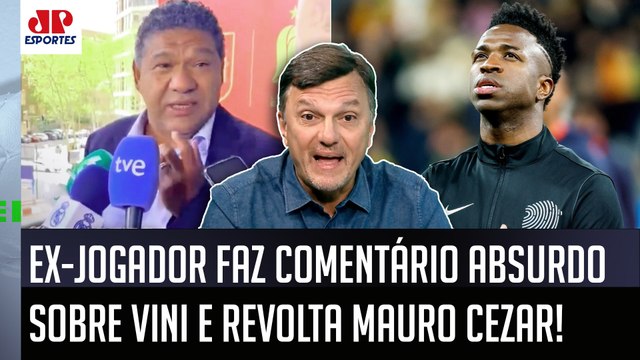 É NOJENTO! É DEPLORÁVEL o que ele FALOU do Vinicius Júnior! Fala de ex-jogador REVOLTA Mauro Cezar