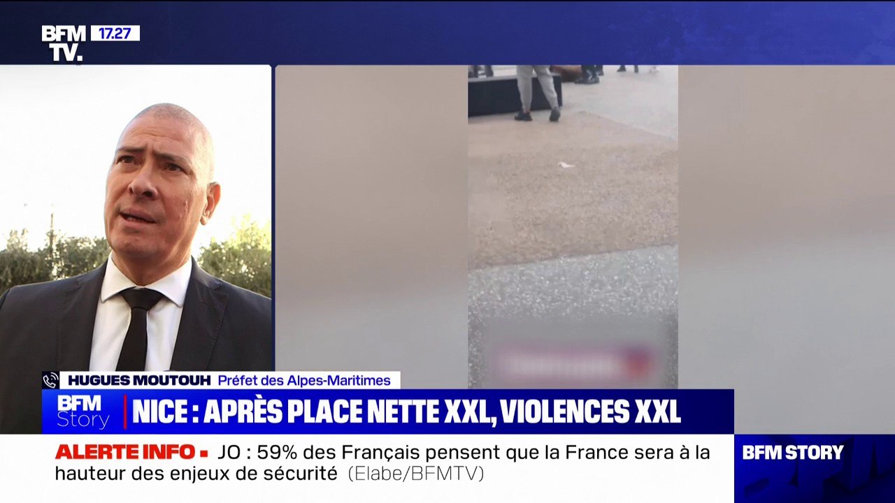 Violences dans le quartier des Moulins à Nice: "On a procédé à 22 interpellations, pour l'essentiel des étrangers en situation irrégulière", indique le préfet des Alpes-Maritimes