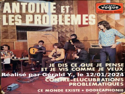 Antoine_Je dis ce que je pense et je vis comme je veux (Clip 1966)karaoké
