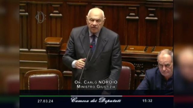 Nordio: la riforma per separare carriere dei magistrati entro maggio