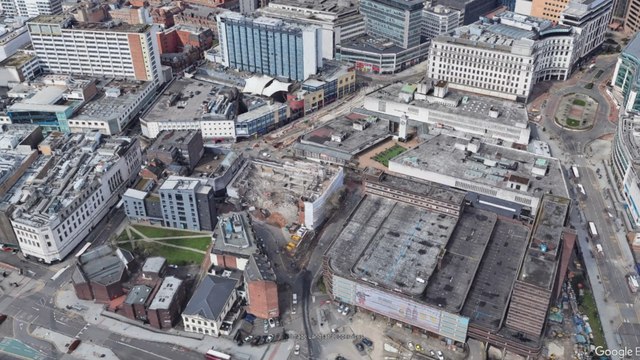 Changes to Birmingham city centre bus services for tram works with routes to be diverted