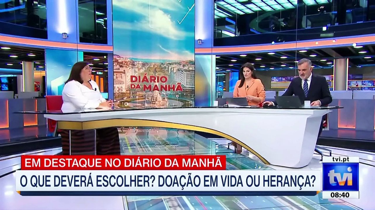 Reportagem 27-03-2024 TVI - Escolher doação em vida ou herança