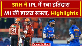 IPL 2024 MI vs SRH: Head, Abhishek, और Klaasen का तूफान, बनाया इतिहास | Match Highlights | Batting