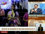 Pdte. Nicolás Maduro pidió al pueblo en este Miércoles Santo orar por la estabilidad de la patria