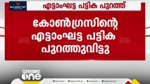 ലോക്സഭാ തെരഞ്ഞെടുപ്പ്; കോൺഗ്രസിന്റെ എട്ടാംഘട്ട സ്ഥാനാർഥി പട്ടിക പുറത്തുവിട്ടു