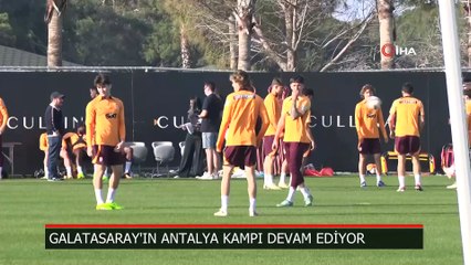Galatasaray, Antalya kampındaki hazırlıklarına devam etti