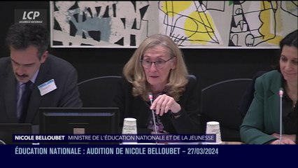 Audition de Nicole Belloubet - 27 mars 2024