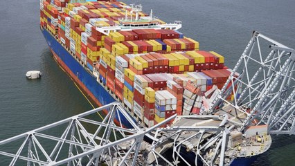 Las llamadas de auxilio en el choque de Baltimore