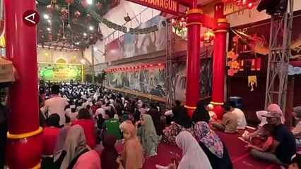 Buka puasa bersama di Wihara Dhanagun Bogor, merawat keberagaman