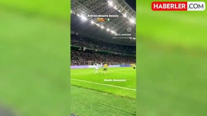Süper Lig'de böyle değildi! Eski Fenerbahçeli Yassine Benzia'dan şahane gol