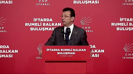 İmamoğlu: Devlet bizi bin 19 kez akladı