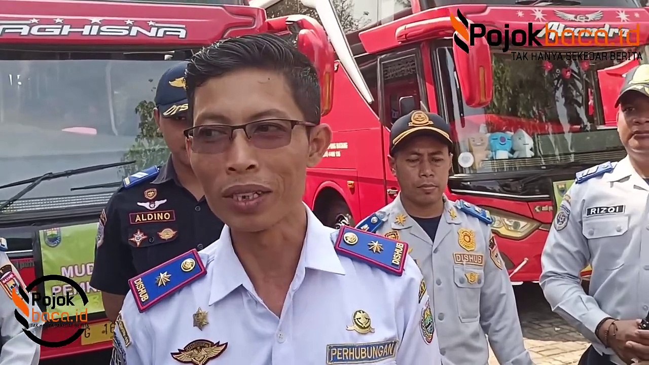 Dishub Kabupaten Batang Berangkatkan 3 Armada Bus Gratis untuk Mudik
