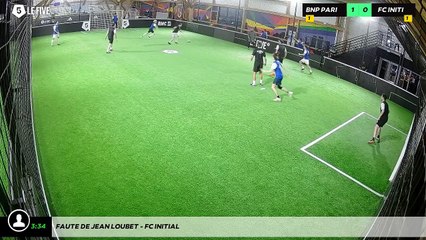 Faute de Jean LOUBET - FC INITIAL
