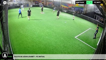 Faute de Jean LOUBET - FC INITIAL