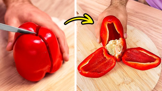 New Cut And Peel ‍ Master Kitchen Tasks With These Satisfying Hacks