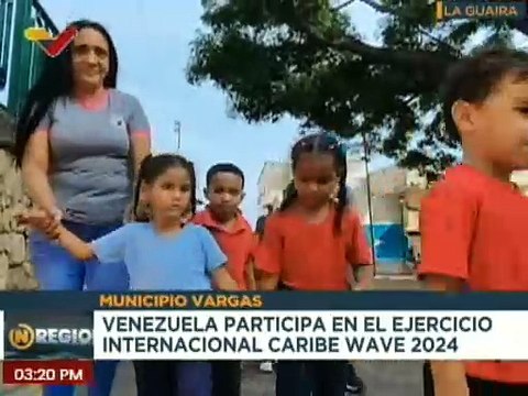 La Guaira | Instituciones educativas participan en el ejercicio internacional Caribe Wave 2024