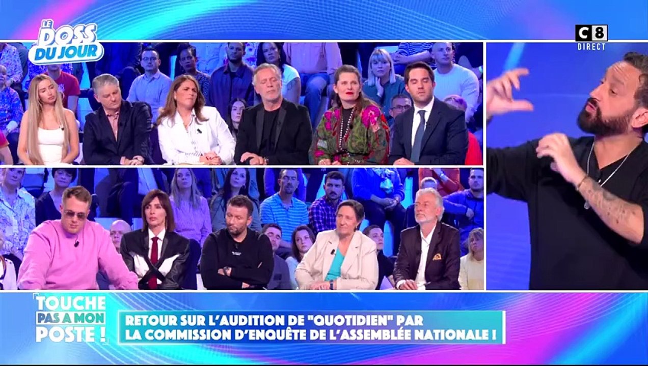 Cyril Hanouna dénonce la mlahonnêteté de Yann Barthès et "Quotidien" à propos des audiences