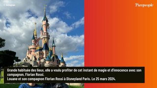 PHOTOS Louane : Sortie en amoureux à Disneyland Paris... le calvaire de son compagnon Florian Rossi