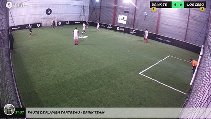 Faute de Flavien Tartreau - DRINK TEAM