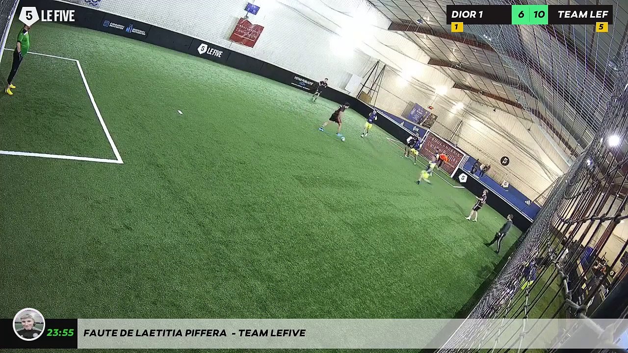 Faute de Laetitia Piffera  - TEAM LEFIVE
