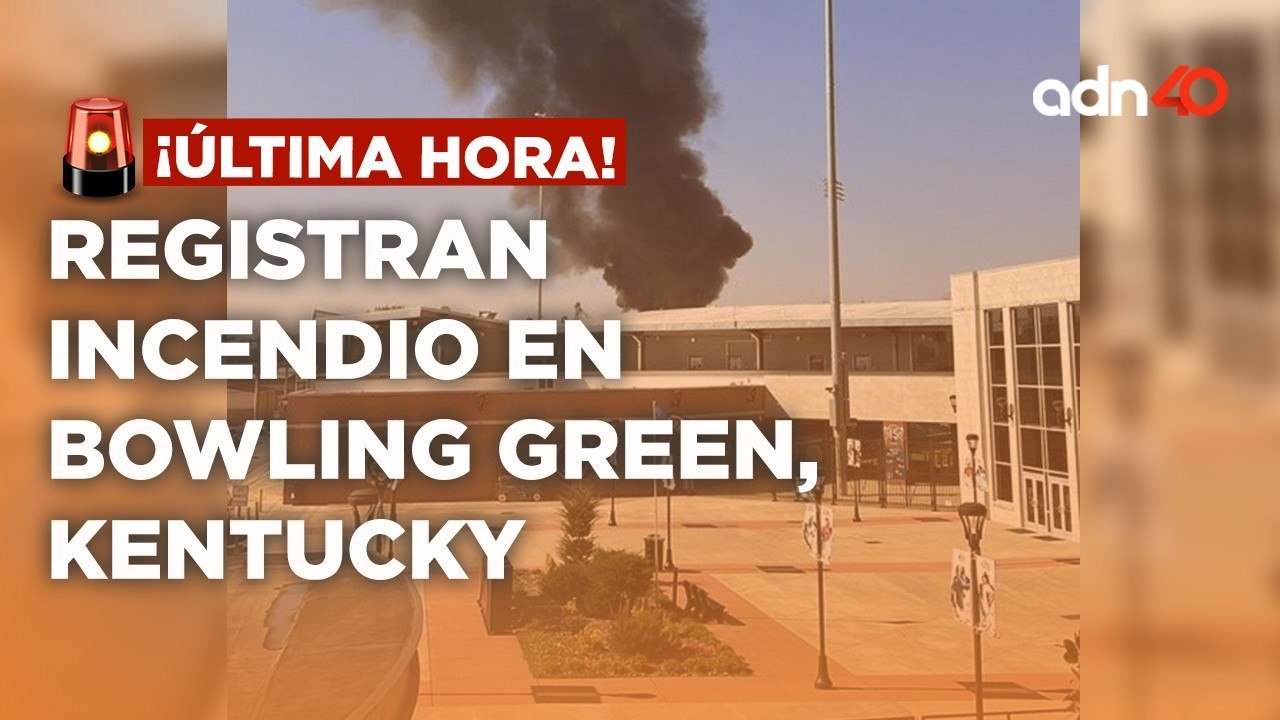¡última Hora! Se incendia edificio en Bowling Green, Kentucky