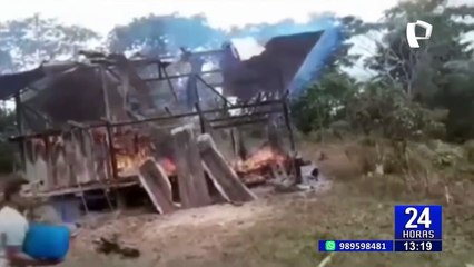 Oxapampa: olvidan apagar la cocina y ocasionan gran incendio