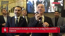 Cumhurbaşkanı Erdoğan Kırıkkale İftar programına telefonla bağlandı