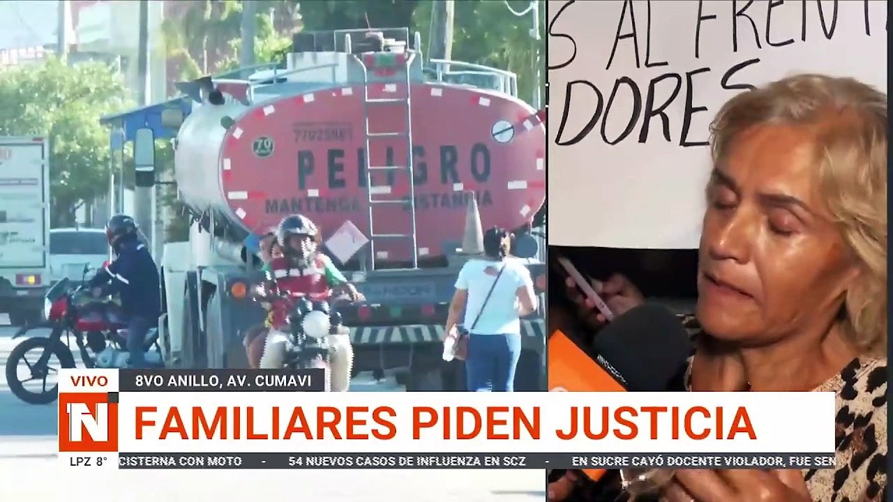 Familiares piden justicia (unidad móvil