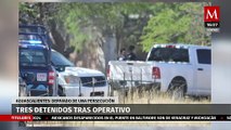 Enfrentamiento armado deja como saldo tres personas detenidas en Aguascalientes
