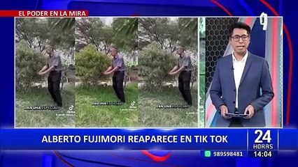 Alberto Fujimori pasa sus días como jardinero en su casa de campo