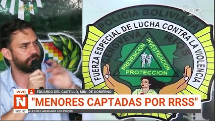 menores captadas por RRSS