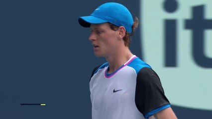 Relentless Sinner makes Miami last four by beating Machac