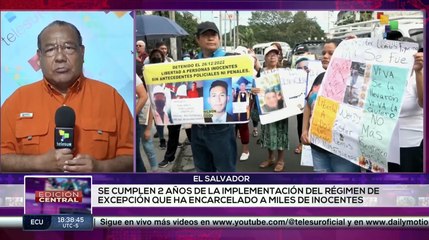 En El Salvador tras régimen de excepción familiares de detenidos exigen su libertad