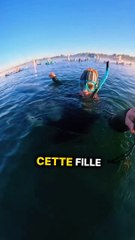 Un lamantin et métro cette fille !