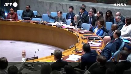 Gaza, l'Onu chiede il cessate-il-fuoco: e' la prima volta