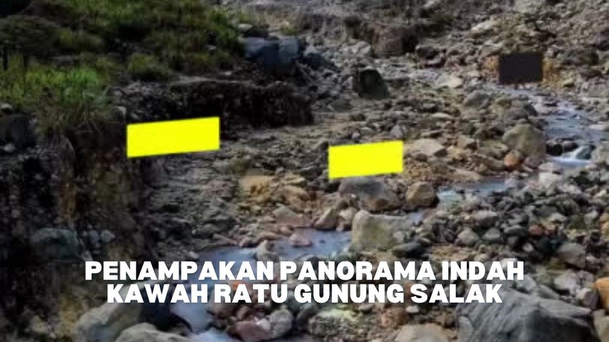 Panorama Menakjubkan Kawah Ratu Gunung Salak