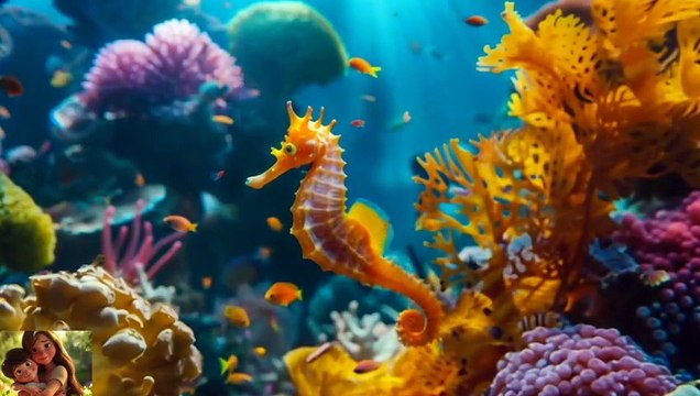 Bedtime stories for Children, Ocean creature seahorse The World of Seahorses (story 23)