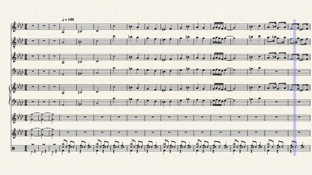 النوتة الموسيقية ,,, مع الالات,,,لرائعة فريد الاطرش,,,مش كفاية يا حبيبى,,,تدوين ماهر الغمرى