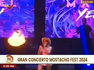 Bolivarenses disfrutan en alegría la primera edición del Mostacho Fest 2024