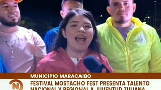 Jóvenes zulianos disfrutan del Mostacho Fest 2024 en el Parque Monumental Ana María Campos