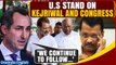 US State Dept. Presses India on Kejriwal's Arrest and Congress Party Funds| Oneindia News