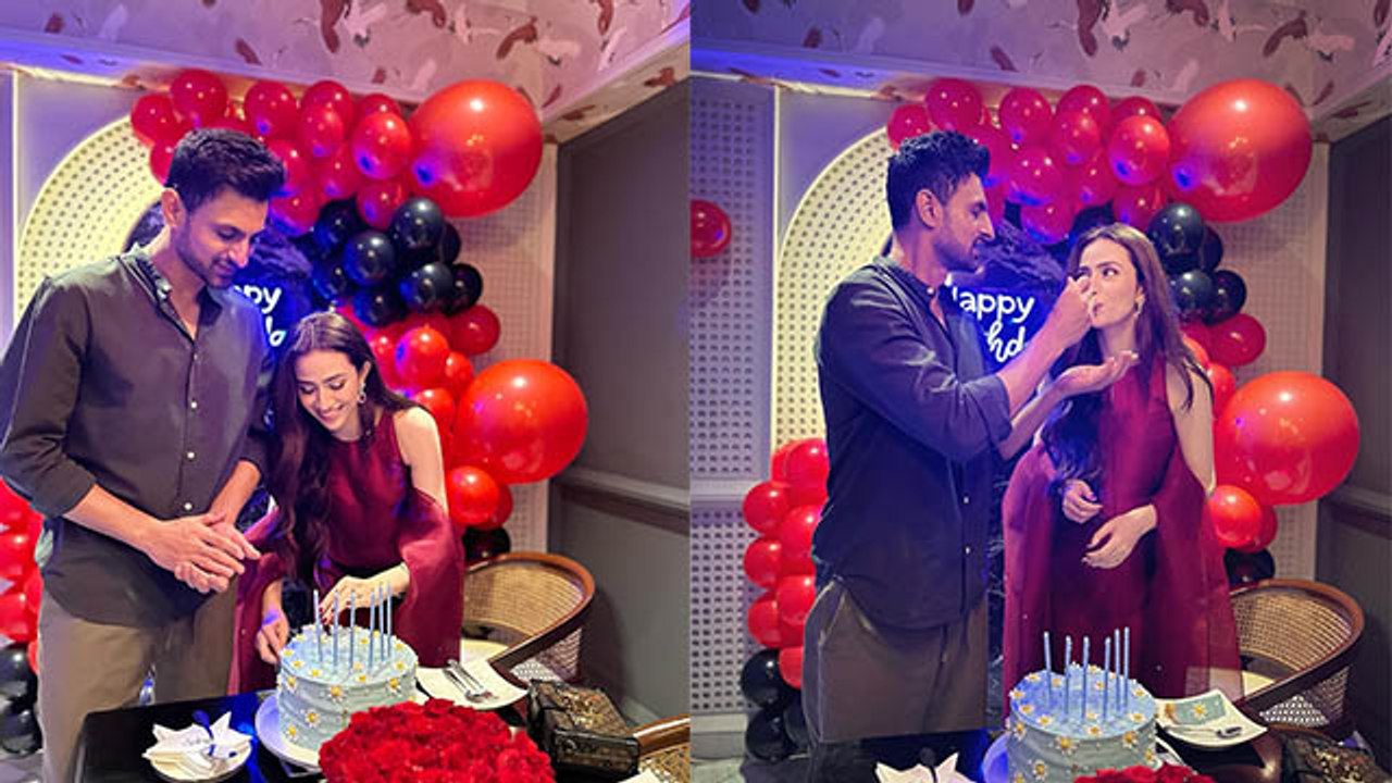 Shoaib Malik 3rd Wife Sana Javed After Marriage First Birthday Celebration Viral, Troll 'Ab Agala...