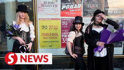 Band holds memorial concert after Moscow attack