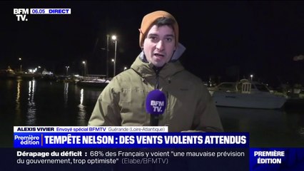 Tempête Nelson: des vents violents attendus sur le littoral atlantique