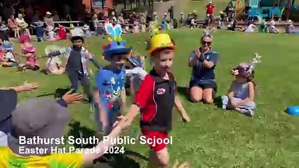 Bathurst South Public School Easter hat parade