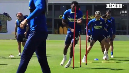 Así entrena Javairô Dilrosun con el Club América