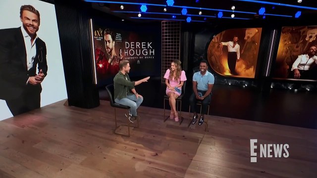Derek Hough & Hayley Erbert Share Return to Dance Studio Following Her Skull Sur