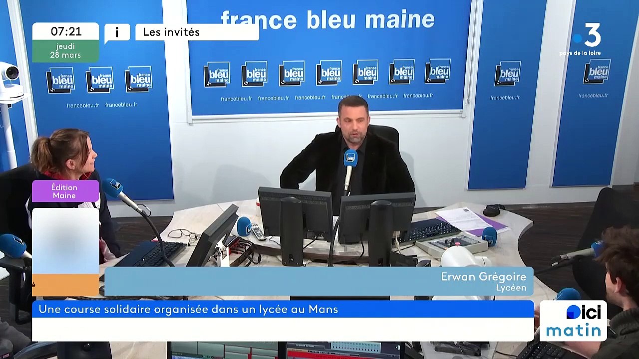Les lycéens du Mans courent pour la bonne cause