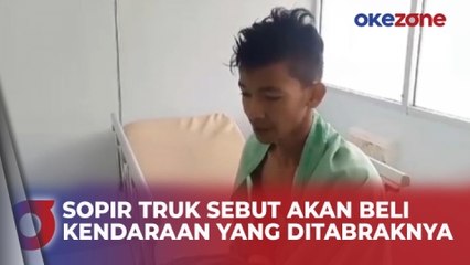 Sopir Truk Penyebab Kecelakaan di GT Halim Utama Sebut akan Beli Semua Kendaraan yang Ditabraknya