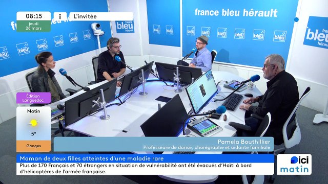 Pamela B. danseuse, met en scène ses deux fillettes en situation de handicap.